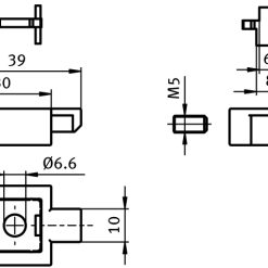 Alternative view of Hanger 6-8 (Set)