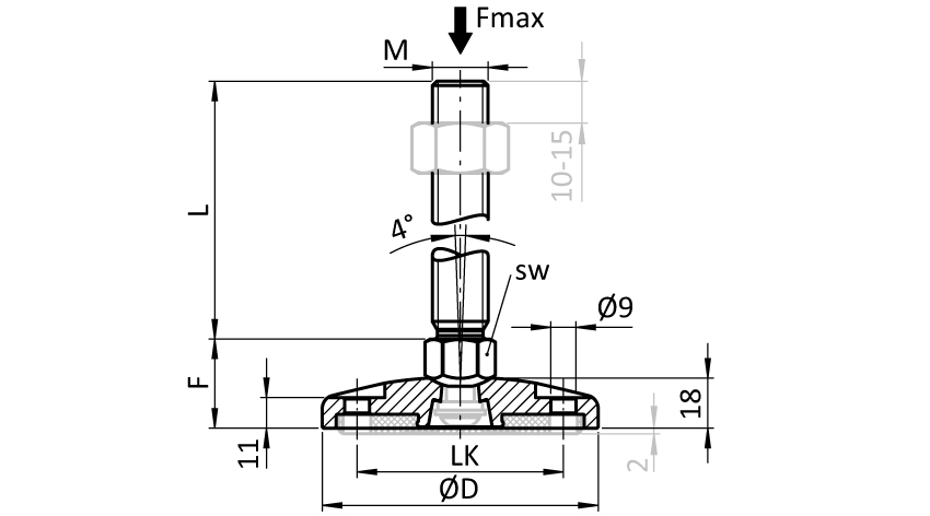 Pivot Foot, SS / SS - BDH - Image 2