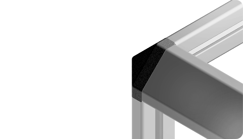 Cover Cap C 3-way Connection Angle I 40 - Image 3